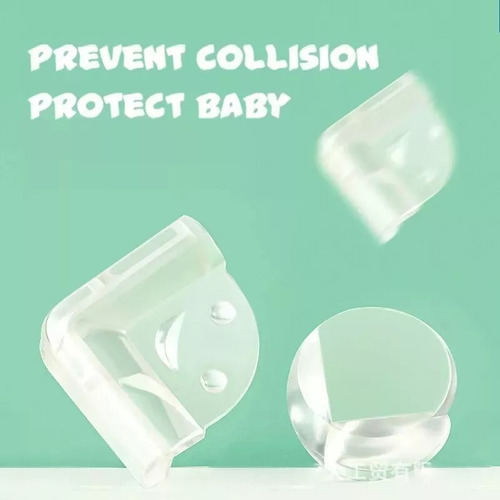 Esquineros Protector De Silicona Protección Bebe Mesa Mueble