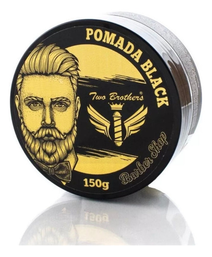 Pomada Black 150g Two Brothers- Barber Shop