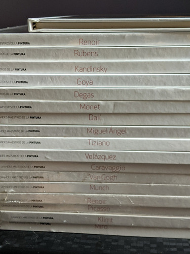 18 Libros De Grandes Maestro De La Pintura.