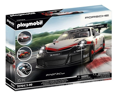 Playmobil 70764 Vehiculo Oficial Porsche 911 Gt3 Cup