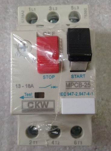 Disjuntor Motor 13-18a Ckw /sibratec