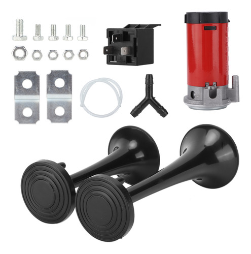 Trucks Trumpet Car Dual Dc 12 V 130 Db Negro De Repuesto Par