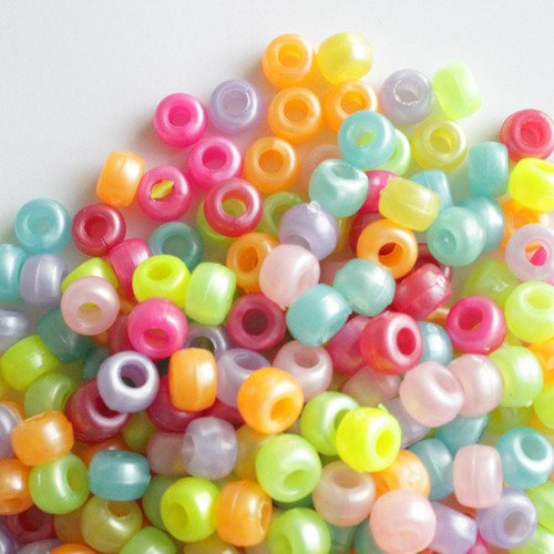 Kits De Cuentas De Bricolaje De Colores Mixtos, 1000 Piezas