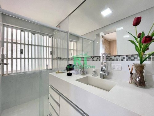 Imagem 18 de 30 de Apartamento Frente Mar, Reformado E Decorado, 3 Dormitórios Sendo 3 Suítes, 1 Vaga De Garagem, Pitangueiras, Guarujá/sp - Ap2743
