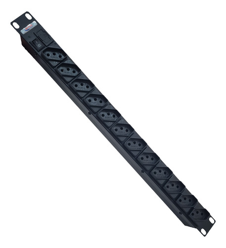 Kit 35 Régua Filtro De Linha 19 1u'' Rack 12t Cabo 3mt