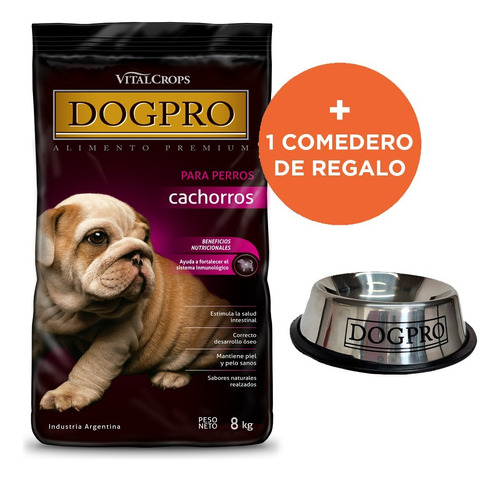 Alimento Premium Dogpro Perros Cachorros Mp X 8kg 