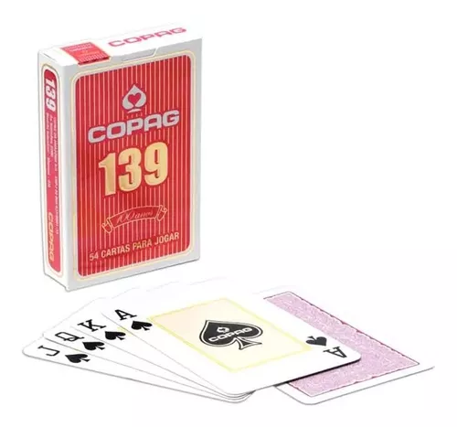 2 Baralho Copag 139 Original Premium Jogo Buraco 108 Cartas