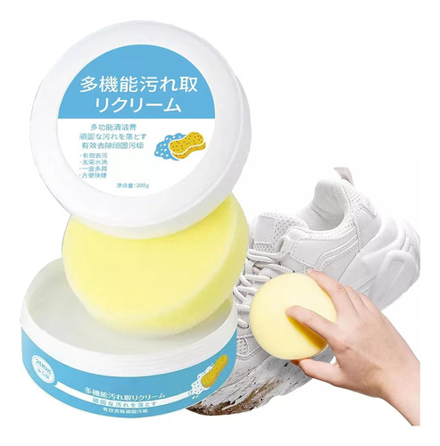 Crema Limpiadora Multifuncional Para Zapatos, 200 G, Sports