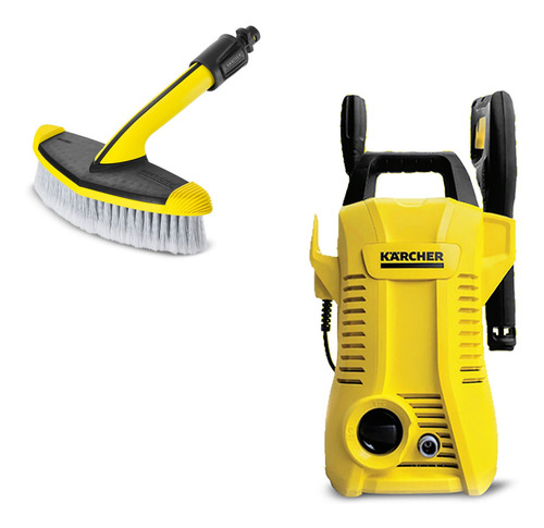 Imagen 1 de 9 de Hidrolavadora K2 Basic + Cepillo Blando Kärcher