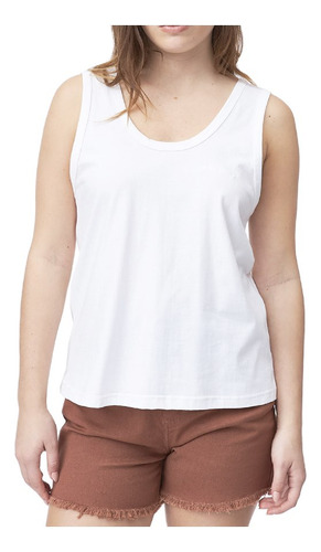 Billabong Basic Girl Tank Blanca Musculosa Mujer