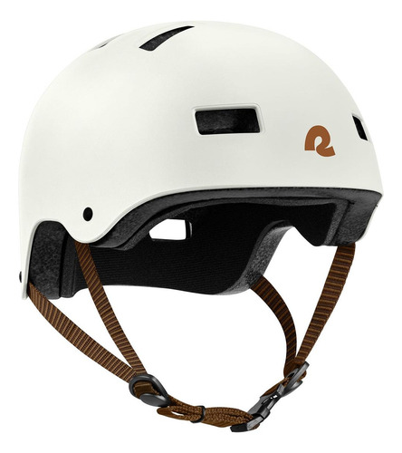 Casco Bicicleta & Skate Dakota - Matte Eggshell Color Beige Talla L