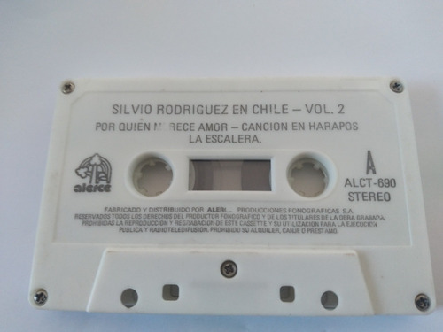 Cassette De Silvio Rodriguez Vol3 (1034