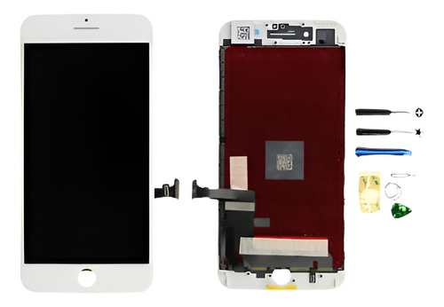 Para El iPhone 7 Plus 5,5 '' Oem Blanco Lcd Display + Touch 