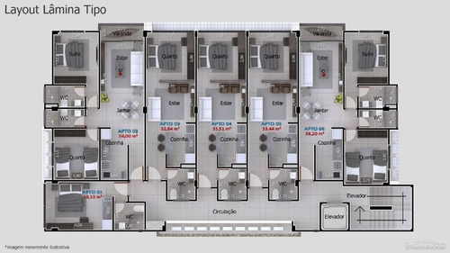 Imagem 24 de 24 de Apartamento À Venda, 59 M² Por R$ 287.000,00 - Intermares - Cabedelo/pb - Ap0420