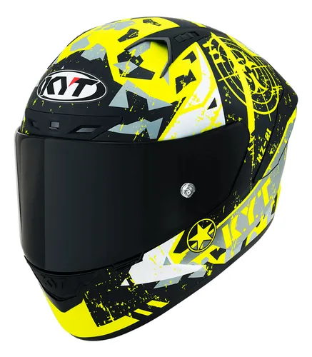 Capacete Kyt Nz Race Blazing Matt Yellow 3