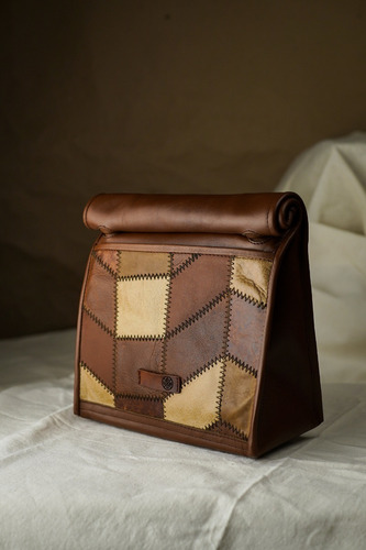 Imagen 2 de 5 de Lunch Bag Unwaste- Bolsa De Piel Tipo Lunch Bag