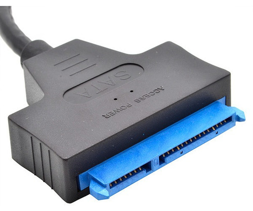 Imagen 2 de 6 de Cable Sata A Usb 2.0 Hdd / Sdd Adaptador Para Disco Duro