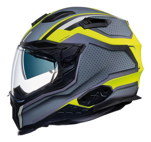 Casco Para Moto X Nexx Helmets Vehicle Se Talla L Color Negr