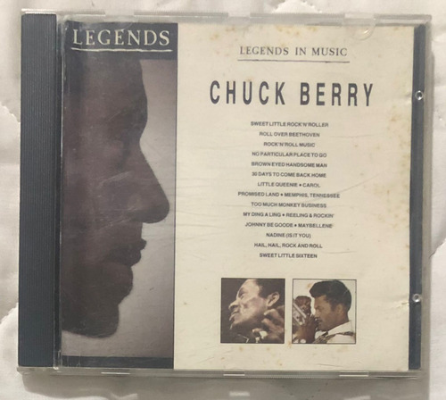 Cd Chuck Berry Legends In Music (importado)