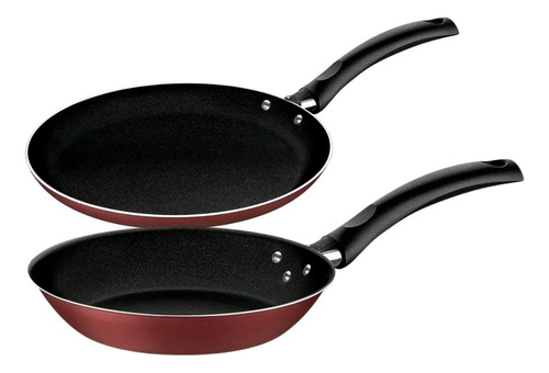 Kit Panelas Com Frigideiras Antiaderentes E Panela Pressão