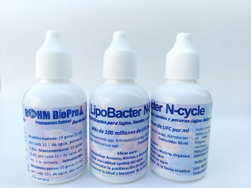 Bacterias Nitrificantes Para Agua Dulce Y Salada (30ml)