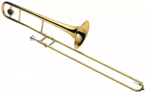 Trombón A Vara Bb Tenor Lincoln Jytb-1502 Con Estuche Cuero