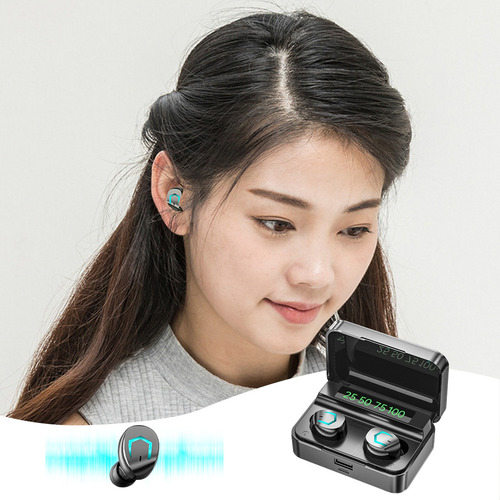 Auriculares Inalámbricos Bluetooth Bluetooth 5.2 Deep Bass L