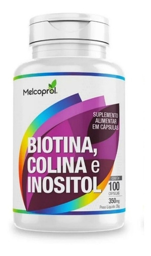 Biotina Colina Inositol (100 Caps) 