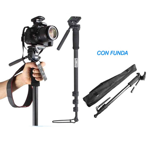Monopie De Camara Dslr,1.80m,con Brazo Y Galleta,soporta 3kg