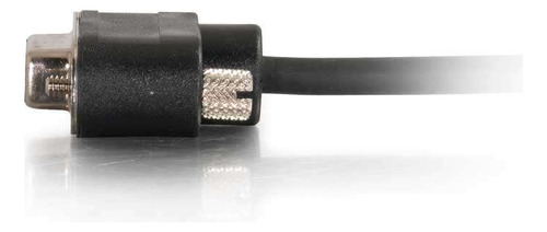 C2g 52147 Serial Rs232 Db9 Cable Con Conectores De Perfil Ba