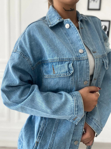 Campera Jean Rígido
