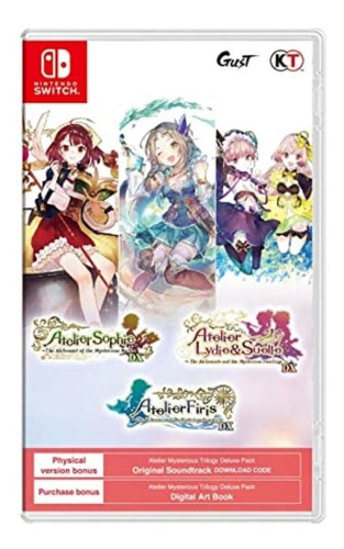 Atelier Mysterious Trilogy Deluxe Switch - Físico
