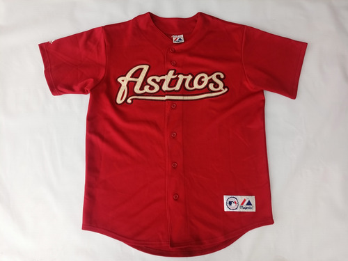 Camiseta Béisbol Astros Houston Majestic Talla Grande