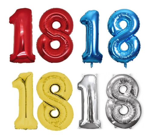 Imagen 3 de 9 de Pack 25 Pza Feliz Cumpleaños Globos Foil Metalizado Velas