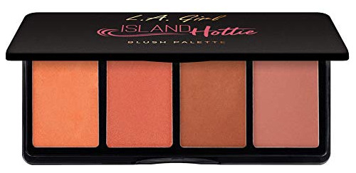 Paleta De Coloretes L.a. Girl Fanatic, Island Hottie Corals,