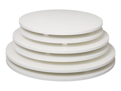 Tabua Para Bolo 1-30 1-35 1-40 1-45 Mdf Branco 9mm Melamina