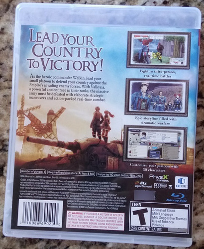 Imagen 2 de 3 de Valkyria Chronicles Ps3