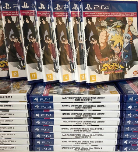 Jogo Naruto Shippuden 4 Boruto Ps4 Mídia Lacrado 