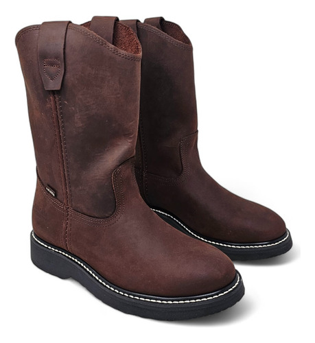 Bota Rooper Suela Laredo Piel Resistentes Y Comodas Nom 113