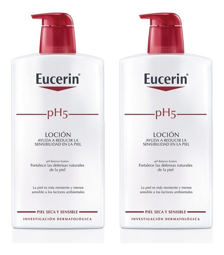 Crema Para Cuerpo Eucerin Ph5 Loción Hidratante En Botella D