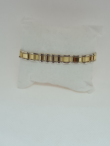 Pulsera Caballero Muy Bonita En Oro 14kt