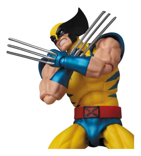 Figura Muñeco Wolverine X Men De 16 Cm Con Base