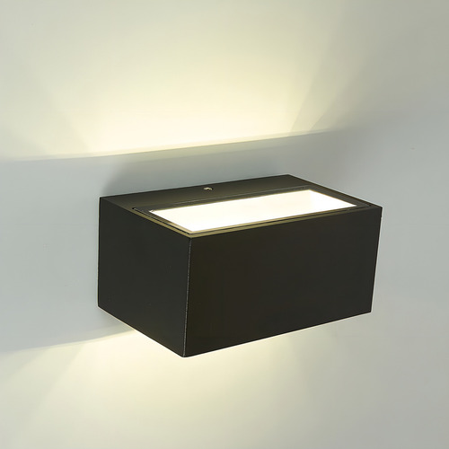 Lámpara Led De Pared Para Exterior Tecnolite Color Negro