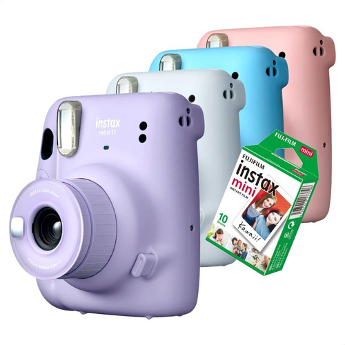 Câmera Fuji Instax Mini 11 Instantânea Fujifilm +10 Fotos Nf