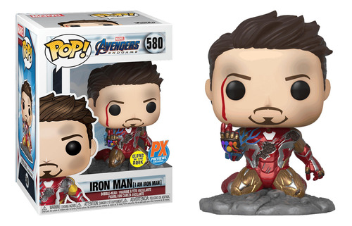 I Am Iron Man Tony Stark Avengers Endgame Funko Pop Exclusiv