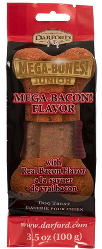 Snack Dog Darford Mega-bones Jr Mega-bacon Flavor 100gr. Np