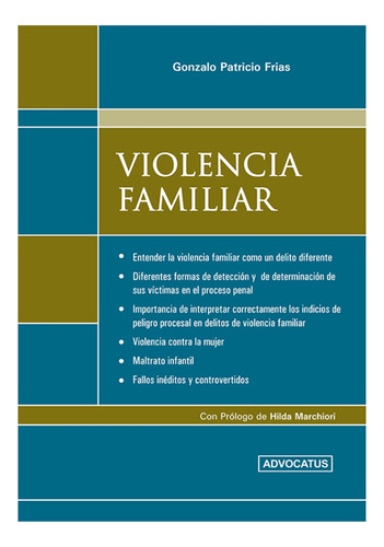Violencia Familiar - Frias, Gonzalo P