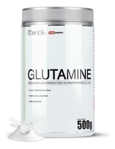 Glutamina 5g 500g - Imediato