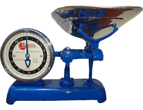 Balanza Mecánica Mesa Peso Mostrador 25 Lb Tipo Reloj