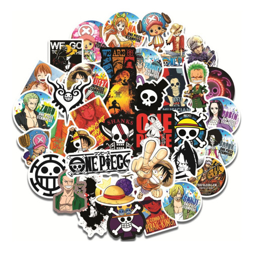 Sticker Pc One Piece X10
